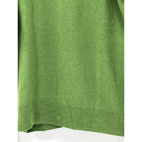 Riccardo Piacenza 100% Pure Cashmere‎ Green Sweater Large - Picture 8 of 8